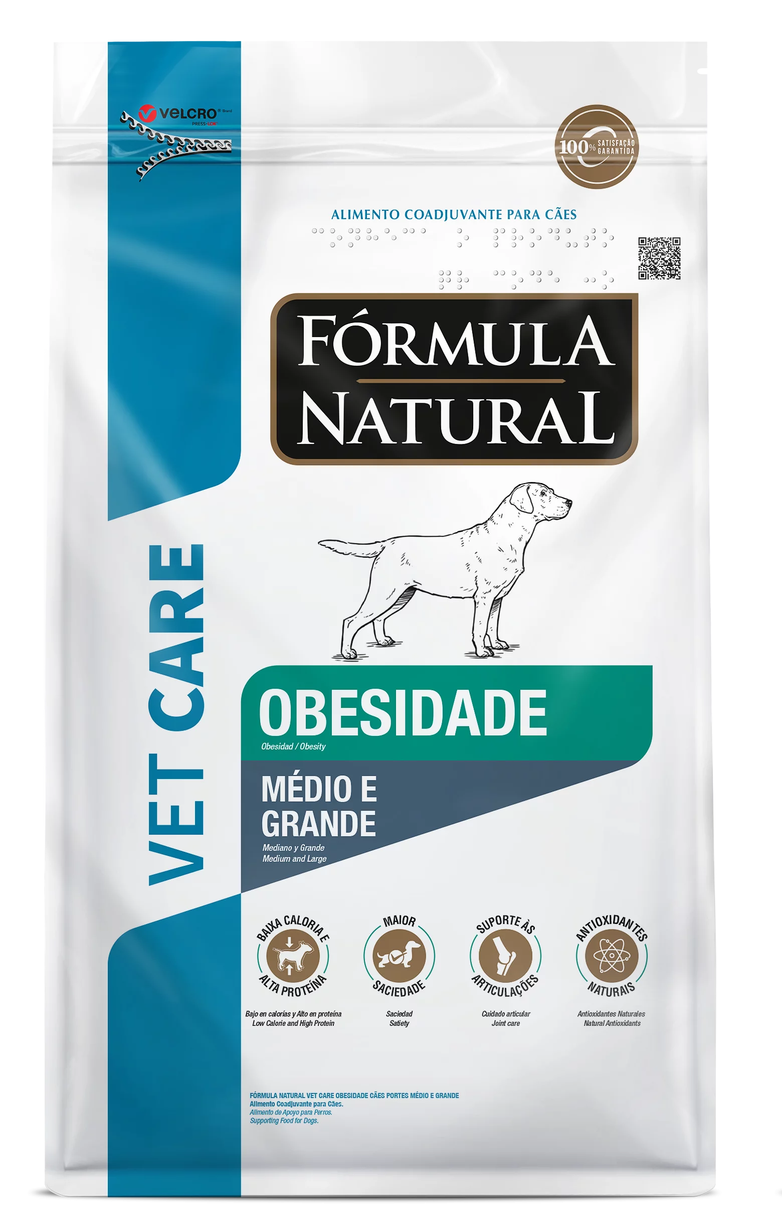 Fórmula Natural Vet Care Cães Obesidade Porte Médio e Grande 2kg