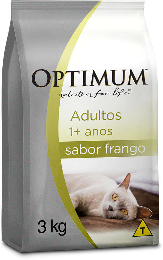 Optimum para Gatos Adultos Sabor Frango 10,1kg