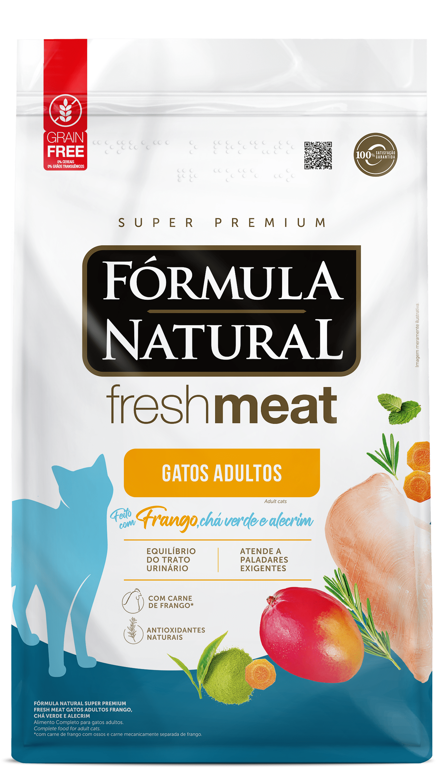 Fórmula Natural Fresh Meat Gatos Adultos Sabor Frango 7kg