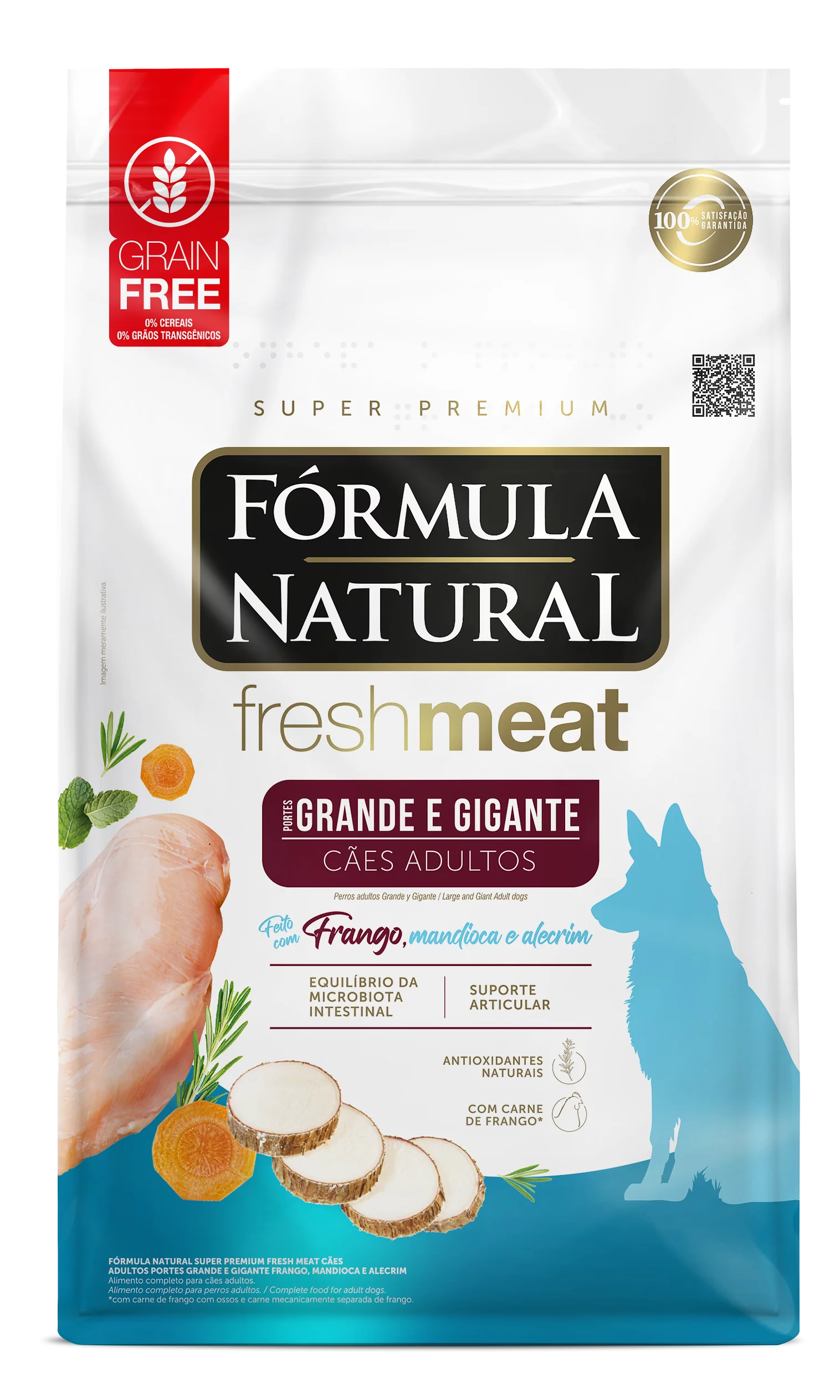 Fórmula Natural Fresh Meat Adultos Porte Grande e Gigante 12kg
